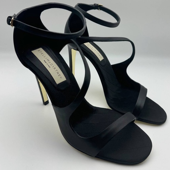 HIGH-HEEL SANDALS SLIP-ON STYLE VON STELLA MCCARTNEY SIZE 38 - Picture 1 of 9